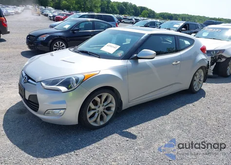 2015 Hyundai Veloster from USA, damaged, VIN KMHTC6AD5FU240263